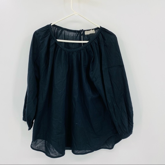 Everlane Black Blouse 8 - Picture 1 of 9